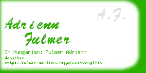 adrienn fulmer business card